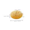 4pcs Honeycomb Exfoliating Body Scrubber Sponges Soft Bath Loofah for Shower Cleaning Ergonomic Design for Men and Women Enhances Lathering and Comfort During Bath view 2