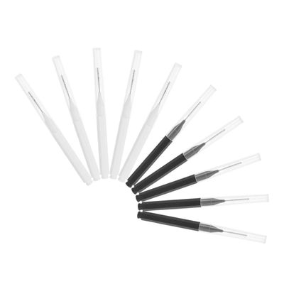 60pcs Mini Eyelash Brush with Cap Portable Applicators for Brow Lamination Lash Extensions Makeup Accessories for Professional Personal Use