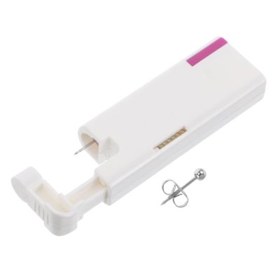 1 Set Automatic Painless Ear Piercing Tool Piercing Aid for Students Beginners Effortless Operation for Home Travel Use