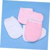 Beaupretty 4 Pairs of Beauty Gloves and Foot Covers Set Moisturizing Paraffin Wax Insulated Gloves for Spa Care for Dry Cracked Skin view 3