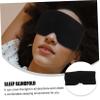 1Pc Blackout Sleeping Mask Full Coverage Eye Patch for Comfortable Sleep for Travel Home and Camping Lightweight Breathable Material for Optimal Light Blocking view 3