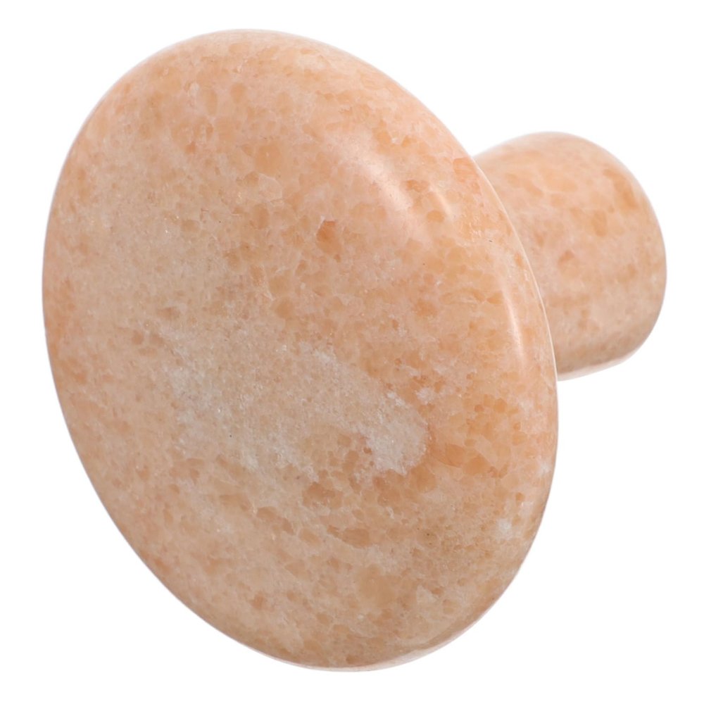 Mushroom Shaped Facial Massage Stone Natural Stone Spa Tool for Improved Circulation Muscle Relaxation and Skin Firming Ergonomic Design for Face and Neck Massage