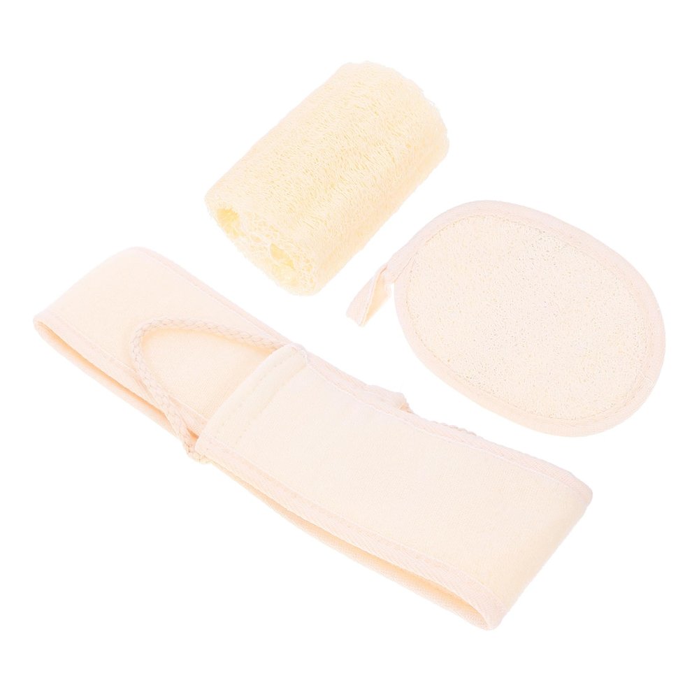 1Set Exfoliating Bath Scrub Loofah Shower Tools for Back Body Exfoliation Soft Bath Towel Bath Ball Back Scrubber Dead Skin Removal for Smooth Skin