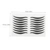 CALLARON 80 Pairs Black Eyeliner Stickers for Cat Eye Makeup Easy Application Self-Adhesive Eye Make-up Stickers for Daily Use and Parties view 2