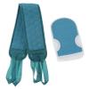 2Pcs Exfoliating Bath Gloves Scrubber Soft Skin Friendly Massage Brush for Spa Shower and Deep Cleansing for Revitalizing Dull Skin and Relaxation view 1