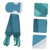 2Pcs Exfoliating Bath Gloves Scrubber Soft Skin Friendly Massage Brush for Spa Shower and Deep Cleansing for Revitalizing Dull Skin and Relaxation view 2