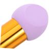 3Pcs Angled Makeup Sponge with Handle Soft Reusable Face Powder Puff for Foundation Portable Cosmetic Tool for Quick Touchups Skin Friendly Compact Design view 3