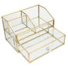 Beaupretty Makeup Storage Box Transparent Earring Collection Case Durable Cosmetics Organizer for Home Office Lightweight Stylish Design Material view 1