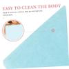 Beaupretty 2pcs Exfoliating Body Scrub Towel Long Soft Goshi Back Shower Towel for Men Women view 2