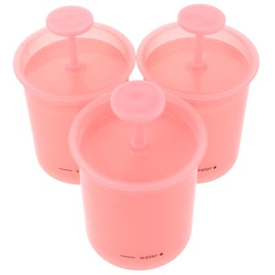 Beaupretty 3pcs Facial Cleanser Foamer Cup Cleansing Bubbler Maker Portable Facial Care Tool
