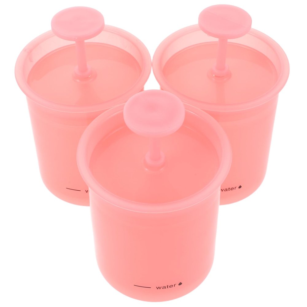 Beaupretty 3pcs Facial Cleanser Foamer Cup Cleansing Bubbler Maker Portable Facial Care Tool