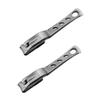 2Pcs Rotating Nail Clippers Ergonomic Nail Cutter for Easy Trimming at Any Angle Lightweight Design for Travel and Home Use for Thick Toenails and Professional view 1