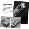 2Pcs Rotating Nail Clippers Ergonomic Nail Cutter for Easy Trimming at Any Angle Lightweight Design for Travel and Home Use for Thick Toenails and Professional view 3