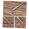 5Pcs Stainless Steel Nail File Single Head Metal Manicure and Pedicure Tool for Fingernails and Toenails Durable and for Home and Salon Use view 1
