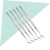 5Pcs Stainless Steel Nail File Single Head Metal Manicure and Pedicure Tool for Fingernails and Toenails Durable and for Home and Salon Use view 3