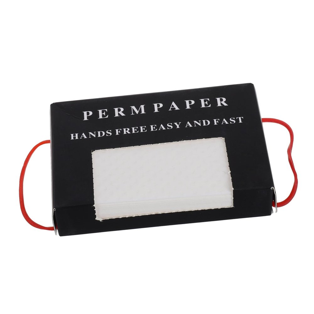 Disposable Hair Perm Paper Ultra Thin Lightweight Breathable Insulation for Cold and Hot Perms for Home Salon Use with Curling Rods