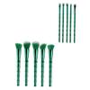 10Pcs Makeup Brush Soft Fibers for Foundation Blush and Powder Application Easy to Clean Smooth Handle for Daily Professional Use Cosmetic Brushes view 1