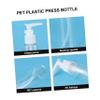 10Pcs Empty Pump Dispenser Bottles for Cleansing Oil Facial Liquid Soap and Lotion Durable Pet Clamp Bottle for Creams and Moisturizers view 2