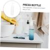 10Pcs Empty Pump Dispenser Bottles for Cleansing Oil Facial Liquid Soap and Lotion Durable Pet Clamp Bottle for Creams and Moisturizers view 3