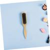 2Pcs Wood Beard Brush for Men Soft Boar Bristle Grooming Tool with Ergonomic Handle for Facial Hair Styling and Cleaning Lightweight and Portable for Home and Travel view 4