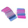 300Pcs Double Sided Nail Files Wood Chip Nail Sanding Block for Professional Manicure Pedicure Easy to Use Board for Natural False Nails view 1