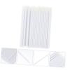 100Pcs Disposable Eyeliner Applicator Brushes Fine Tip Cosmetic Tools for Makeup Artists Personal Use for Liquid Eyeliner Lip Liner Eye Makeup Solvent view 2