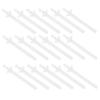 Beaupretty 80pcs Disposable Nose Wax Sticks for Hair Removal Professional Nasal Cleaning Applicators for Personal Grooming and Waxing view 1