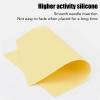 Tattoos Practice Skin, 5Pcs 3mm Thickness Soft Silicone Double Sides Fake Skin Tattoosing Microblading Eyebrow Lip Practice Sheet for Beginners view 3
