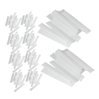 100pcs Makeup Brush Net - Universal Cosmetic Makeup Brush Pen Covers Reusable Expandable Mesh Cover for During Travel and Storage