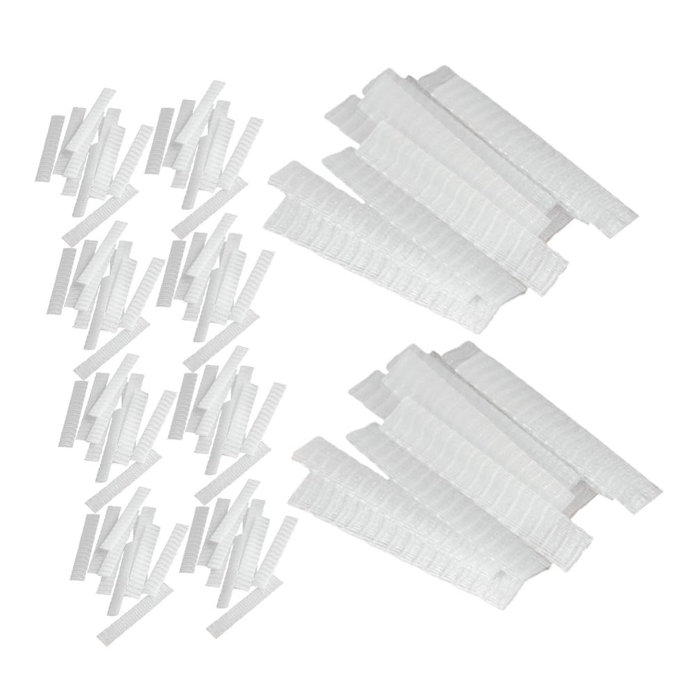 100pcs Makeup Brush Net - Universal Cosmetic Makeup Brush Pen Covers Reusable Expandable Mesh Cover for During Travel and Storage