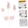1Set Travel Cosmetic Bottle Transparent Lotion Containers Portable Travel Bottles for Toiletries for Business Trips and Outdoor view 2