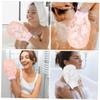 2pcs Korean Exfoliating Gloves Turkish Bath Mitts for Deep Cleansing Dead Skin Removal Scrub Cloth for Travel Daily Skincare Routine view 2