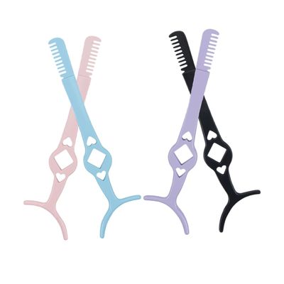 4Pcs Eyelash Tweezers Professional Lash Clamp with Comb Durable and Vibrant Colors for Easy Curling and Makeup Application