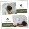 4Pcs Comfortable Bath Sponge Ergonomic Exfoliating Scrubbers for Daily Body Cleaning Dense Mesh Design for Rich Bubbling for Shower and Bath Use view 3