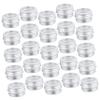 15Pcs Jars with Clear Screw Lid Lightweight Travel Containers for Ointments Lip Balms and Beauty for Camping Trips and Storage view 1