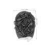 4Pcs Bath Ball Scrubbing Gloves Dual Sided Exfoliating for Reach Skin Friendly Shower Accessories view 2