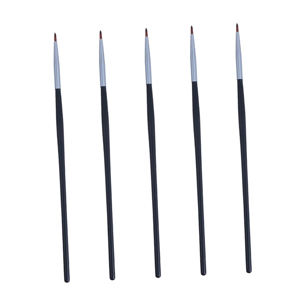5Pcs Eyeliner Lip Brush Precision Applicators for Makeup Versatile Use as Eyeliner Lip Mask Foundation Brushes for Women and Friends Special Occasions