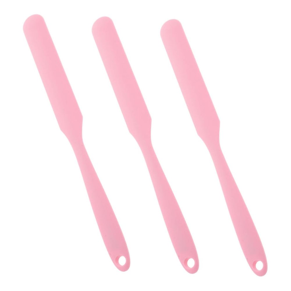 3Pcs Silicone Waxing Sticks Non Stick Wax Applicator for Efficient Hair Removal Reusable Waxing Spatula Tool for Women Area Design for Quick Coverage Durable Hard Wax