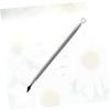 CALLARON 1Pc Double End Stainless Steel Nail Cuticle Pusher Tool for Manicure and Pedicure Care Dual Ended Cuticle Cleaner for Shaping and Trimming for Professional and Home Use view 3