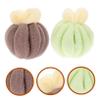 2Pcs Bath Loofah Balls Body Exfoliating Scrubber Lightweight Shower Sponges for All Skin Types Stylish Grey Design for Travel and Daily Use view 3