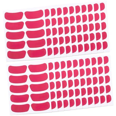 22Sheets Softball Eye Stickers Adhesive Under Eye Strips for Sports Fans Writable Sports Eye Decals for Baseball Football Hockey Easy Peel Stick Application