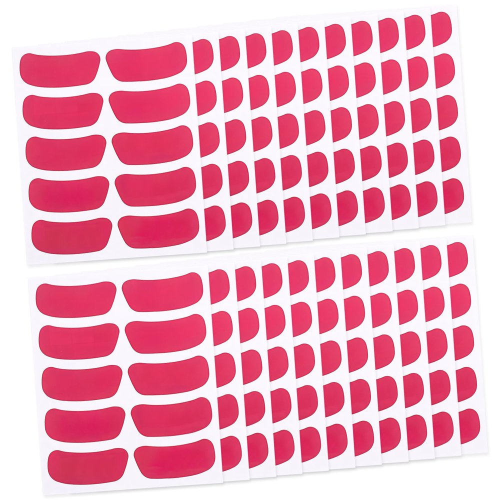 22Sheets Softball Eye Stickers Adhesive Under Eye Strips for Sports Fans Writable Sports Eye Decals for Baseball Football Hockey Easy Peel Stick Application