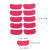 22Sheets Softball Eye Stickers Adhesive Under Eye Strips for Sports Fans Writable Sports Eye Decals for Baseball Football Hockey Easy Peel Stick Application view 2