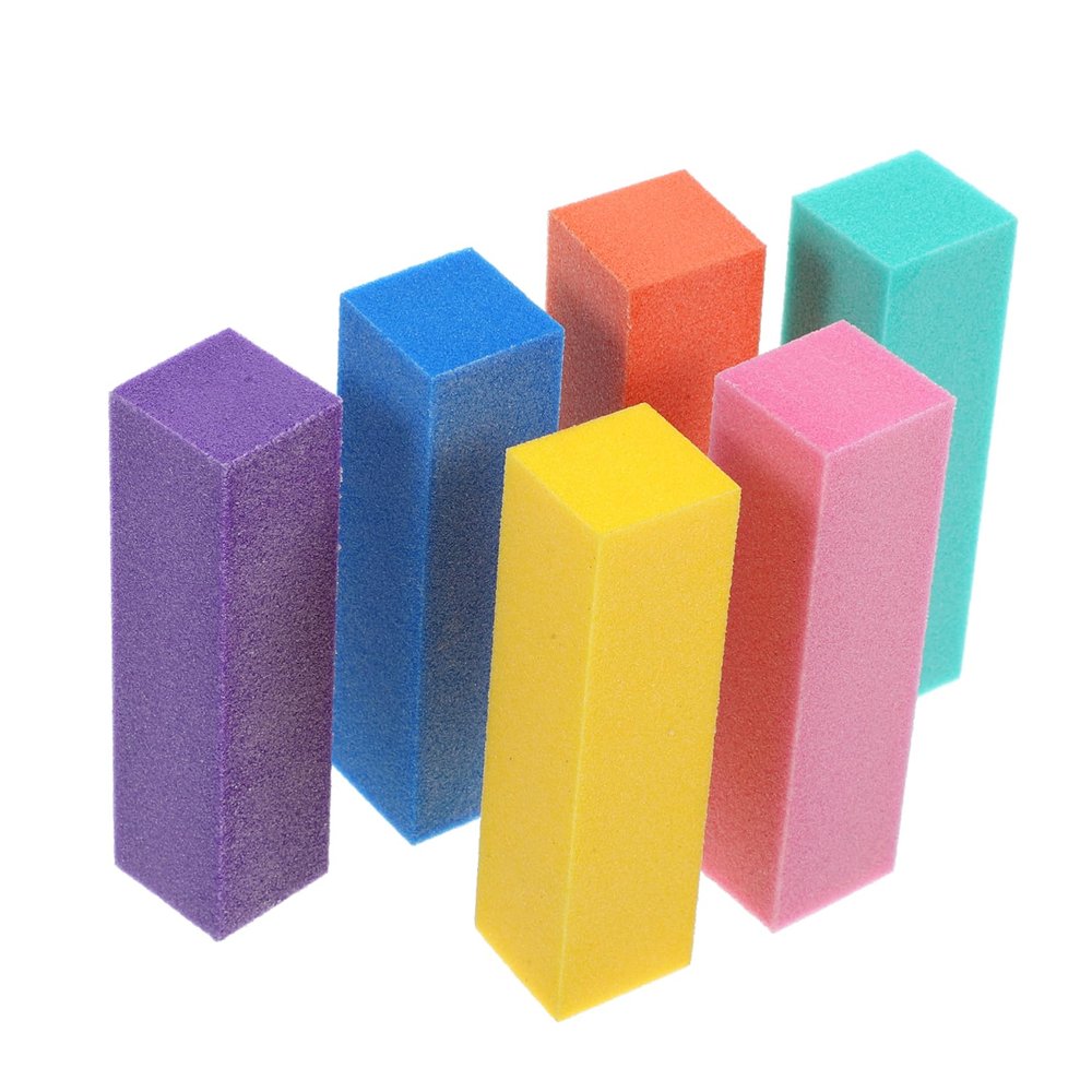 6Pcs Double Sided Fingernail Buffering Files Safe Reliable Nail Boards for Natural Nails Stylish Design for Nail Art Lovers for