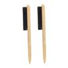 2Pcs Boar Bristle Beard Brush with Ergonomic Wooden Handle Comb for Gentle Grooming and Hair Styling for Home Travel Use view 1