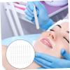 80Pcs Disposable Nose Hair Applicators Safe User Friendly Nasal Hair Removal Sticks for Salon DIY Use for Eyebrow and Nose Cleaning view 3