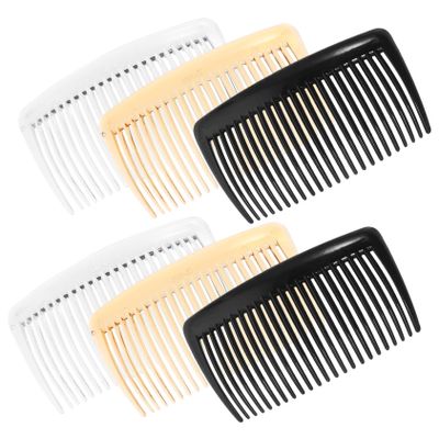 36Pcs Multi Teeth French Hair Side Combs for Women DIY Hair Accessories Secure Grip Transparent for Crafting Unique Styles
