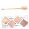 1Pc Long Handle Shower Brush Soft Bristles Back Scrubber for Gentle Cleaning for Body Exfoliation Skin Health for Elderly Use view 4