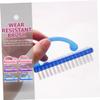 6Pcs Nail Dust Cleaner Unique Handle Nail Brush for Easy Nail Removal and Portable Fingernail Scrub Tool for Manicure Compact and Convenient for Travel view 2