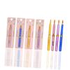 SKISUNO 3pcs Lip Liner Brush Set Multi-Function Makeup Tool for Women High for Smooth Application for Lip Makeup and Cosmetic Use Random Color view 1